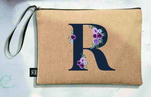 Bolso de mano letra r - regalos de boda